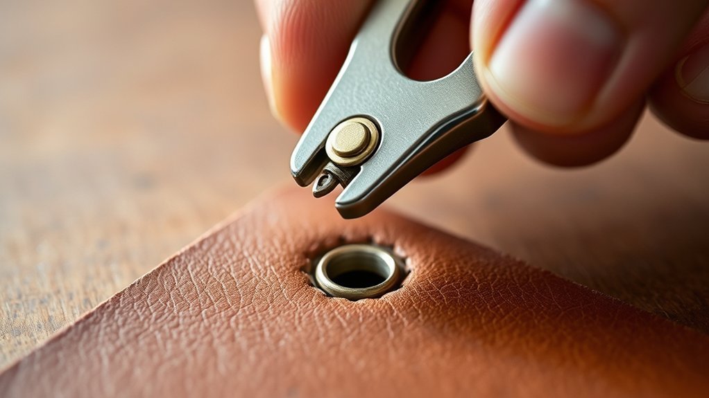 align eyelets for precision