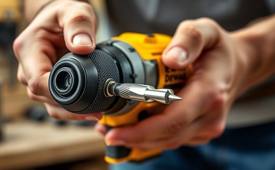 changing drill bit procedure