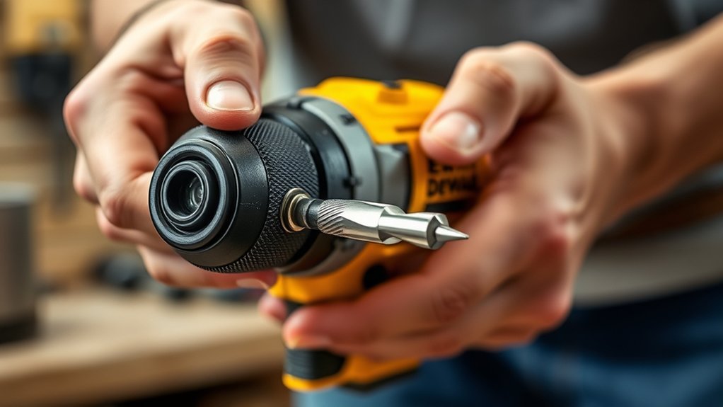 How to Change Drill Bit on Dewalt Brushless