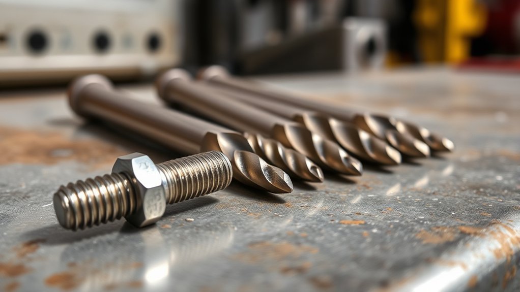 choose appropriate drill bits