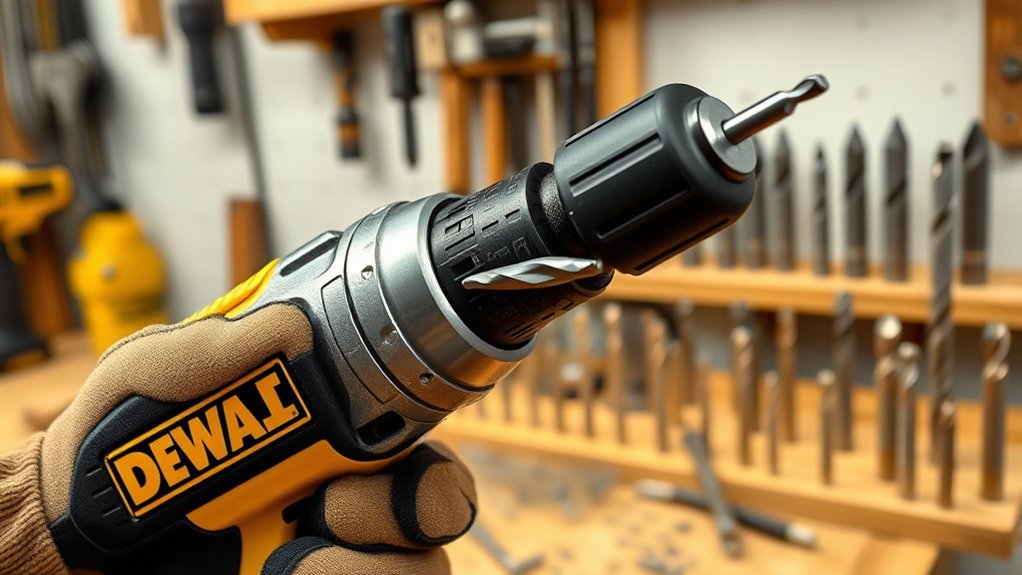 choose appropriate drill bits