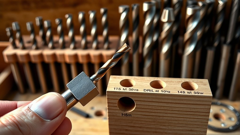 choose appropriate square bits