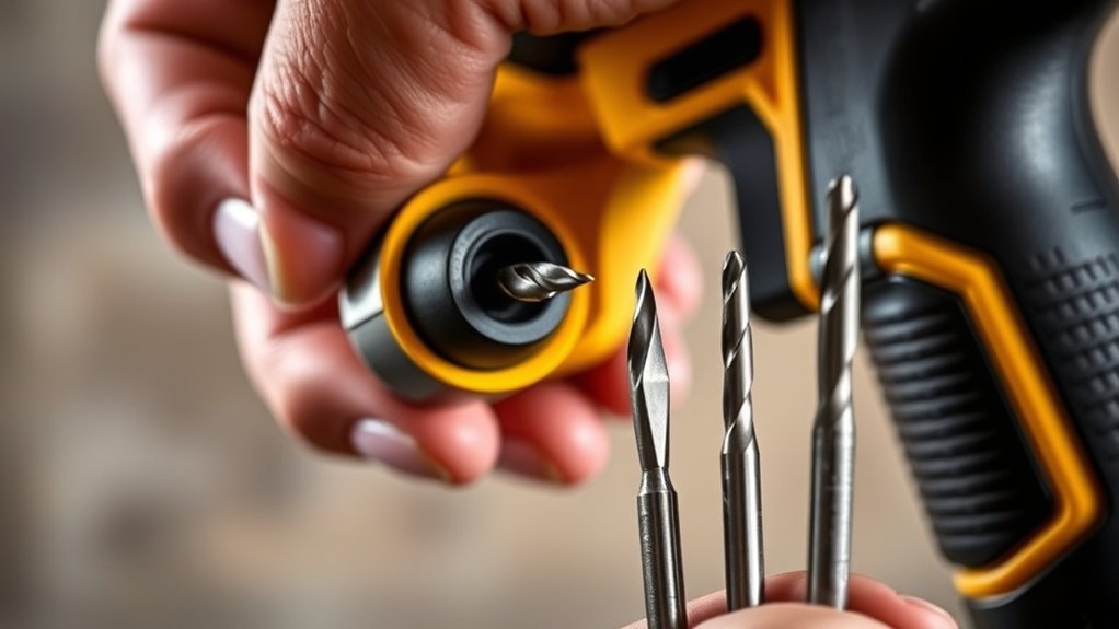 choose suitable drill bits
