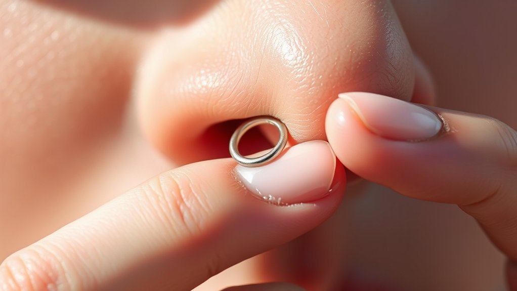 clean and loosen septum