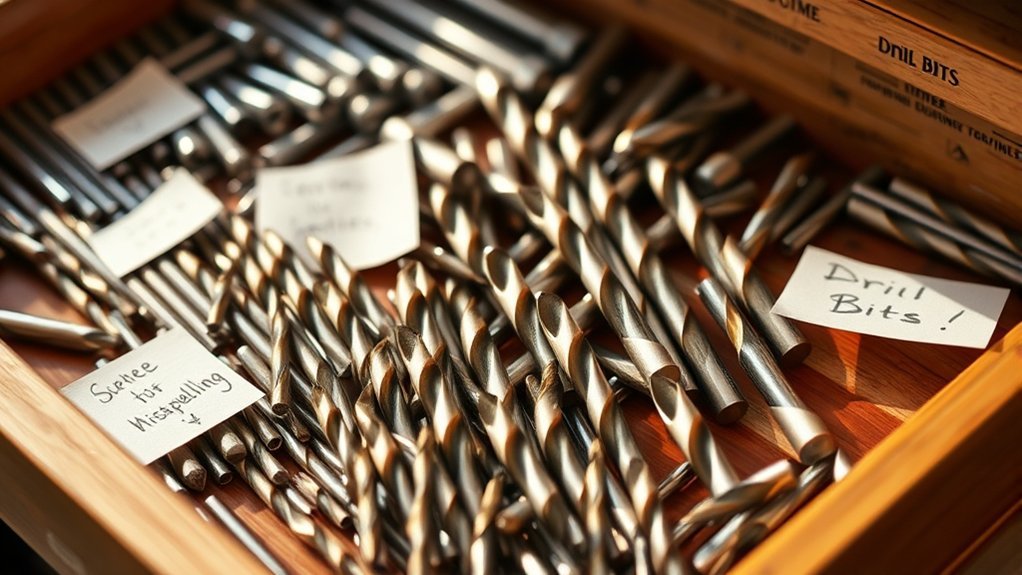 common drill bit misspellings