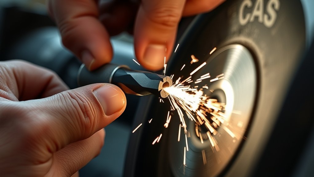 correct drill bit angle