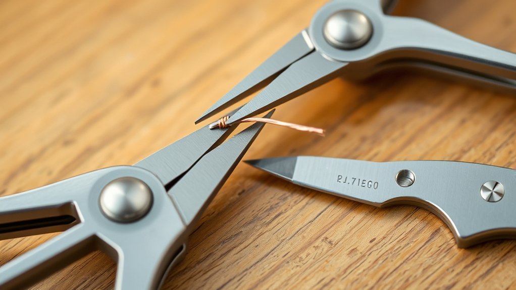 cutting wires without pliers
