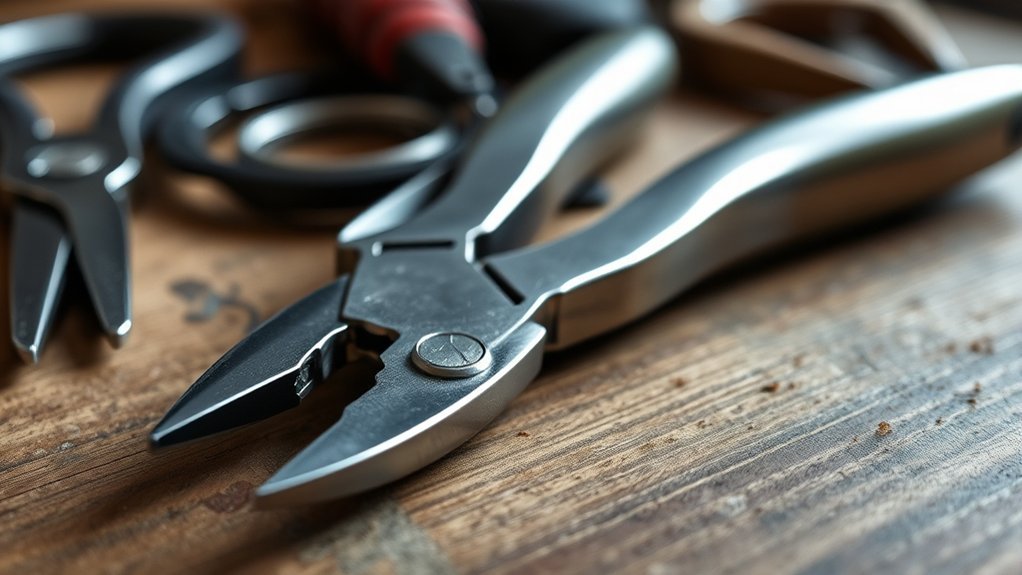 diagonal pliers for precise cutting