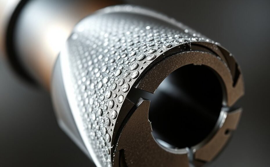 diamond coated cylindrical cutting tool