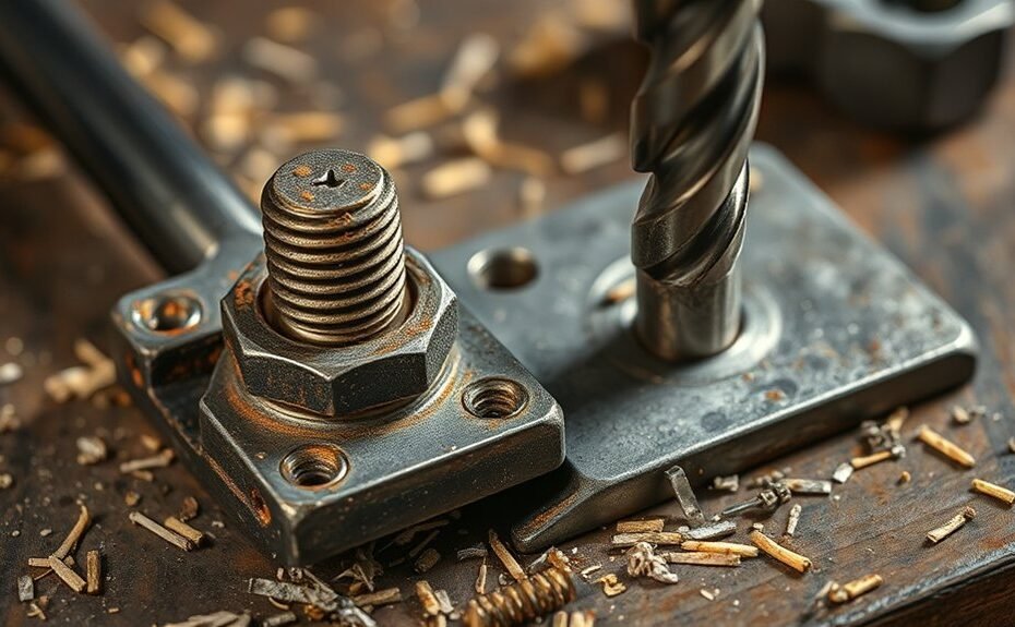 drill bit for bolt extraction