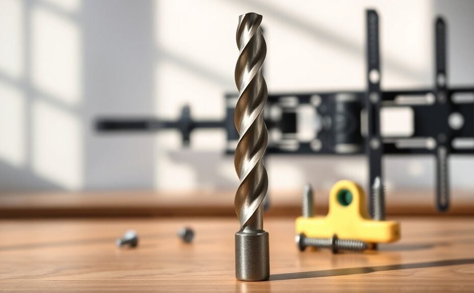 drill bit for mounting