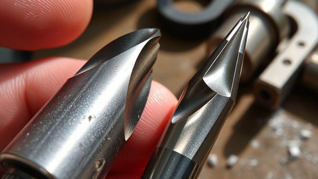 drill bit sharpening indicators