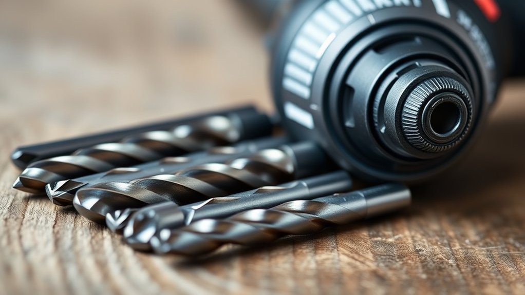 drill bit size and material