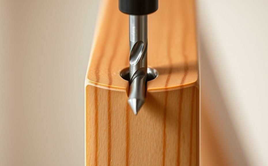 drill bit size cable railing