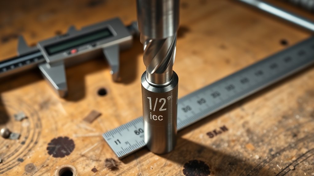 drill bit size calculation