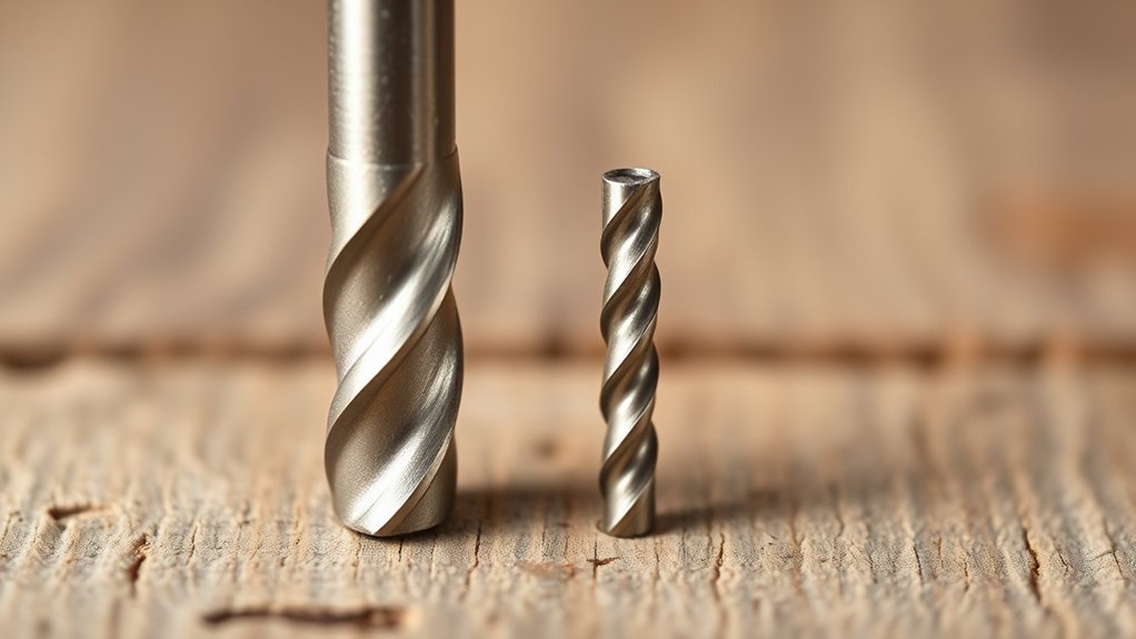 drill bit size comparison
