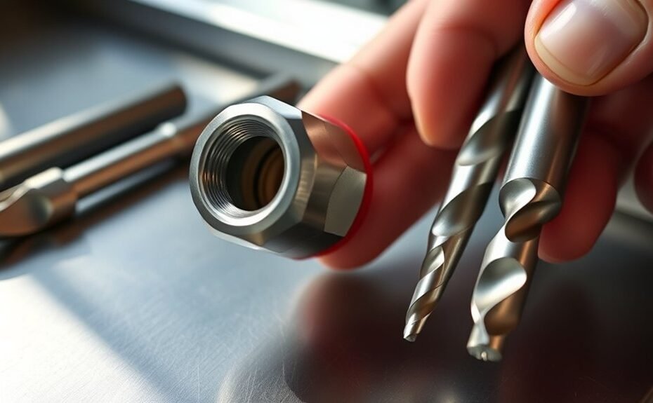 drill bit size for grease