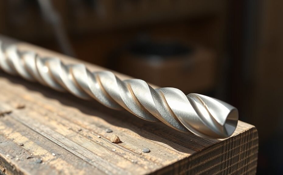 drill bit size rebar