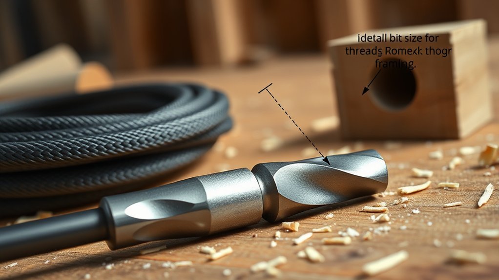 drill bit size recommendations