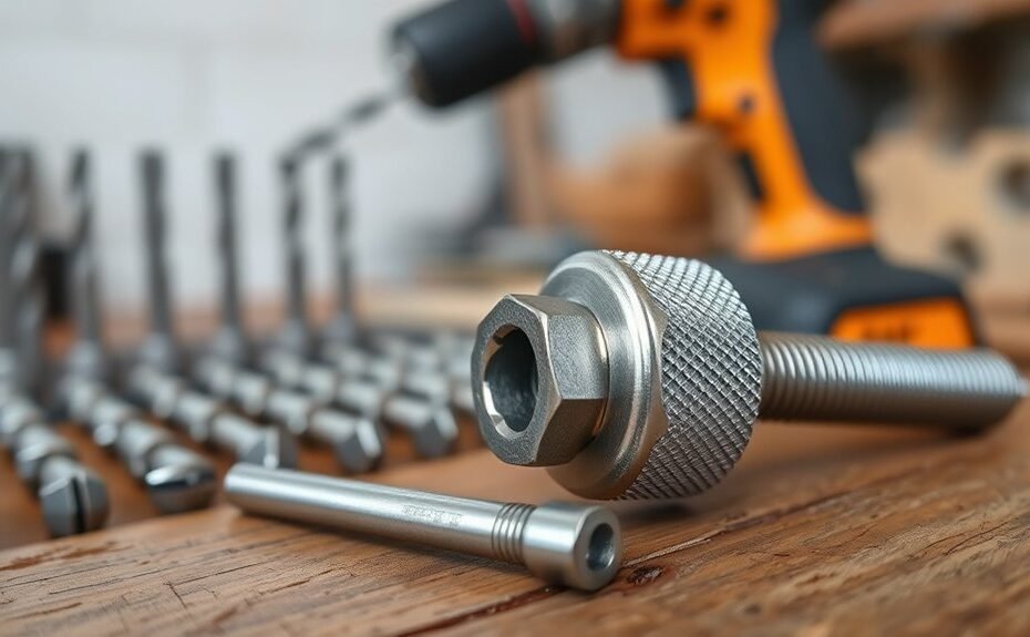 drill bit size titen bolt