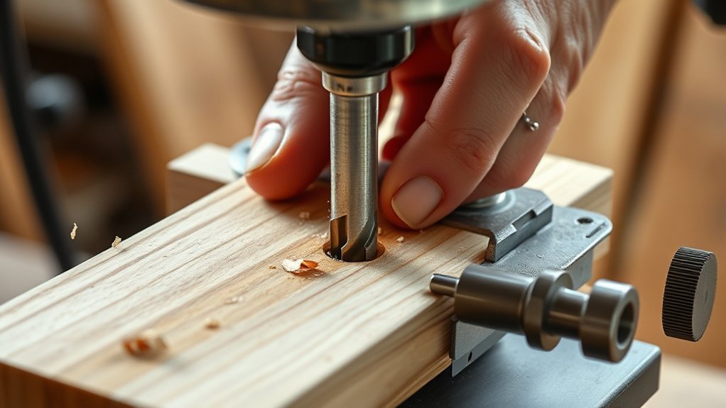 drill precise square holes