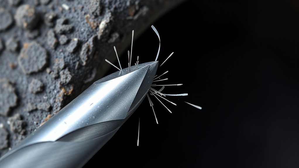 drill slowly use lubrication