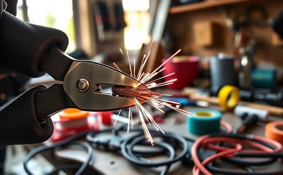 electrical work and gripping