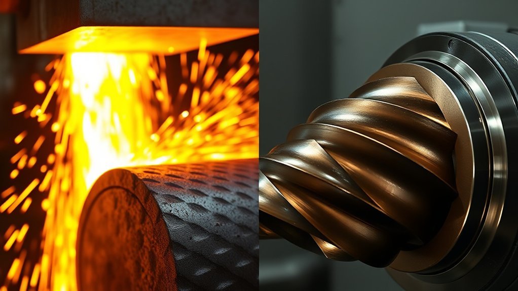 forging and cutting precision