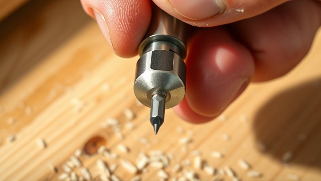 forstner bit hand drill challenges