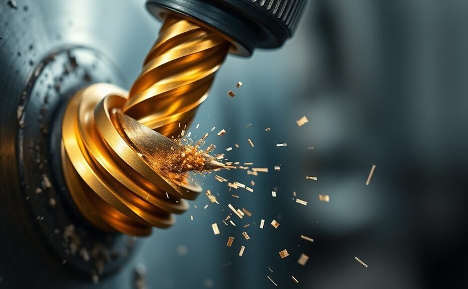 gold drill bits applications