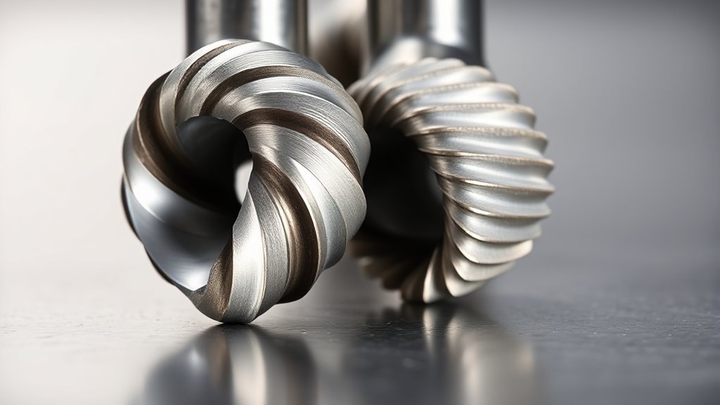 identify core bit threading