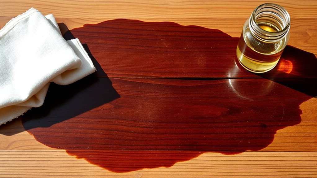 identify oil based stain types