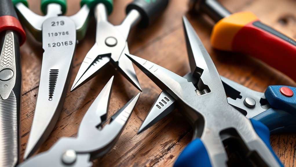 identify pliers by size