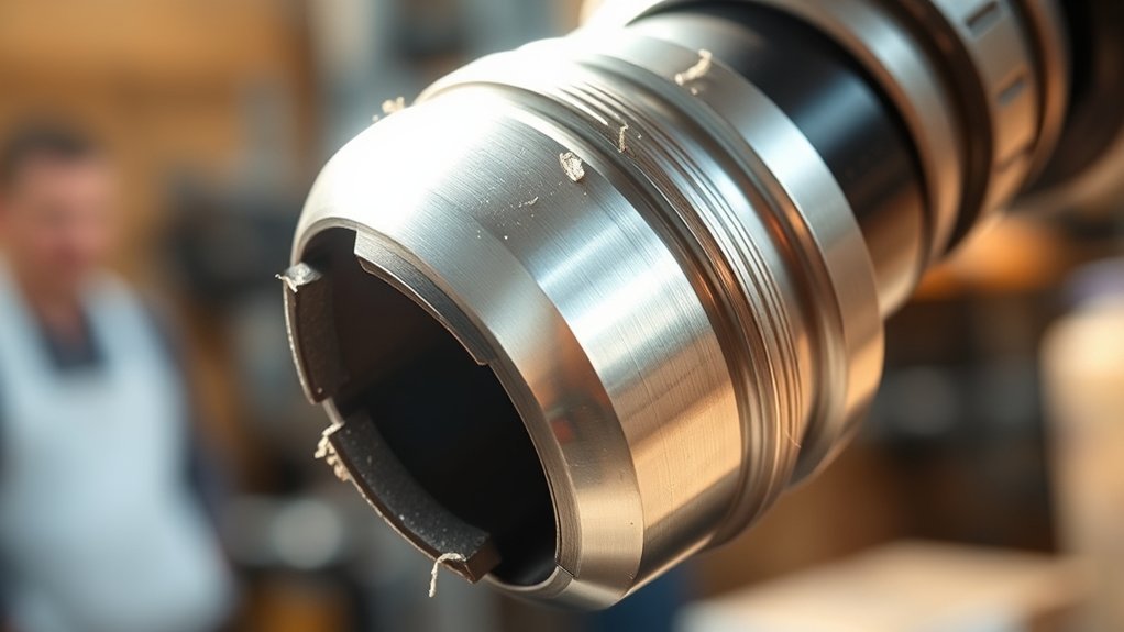 identifying core drill threading