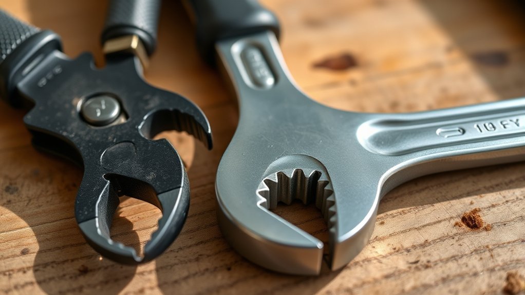 jaw shape and adjustability