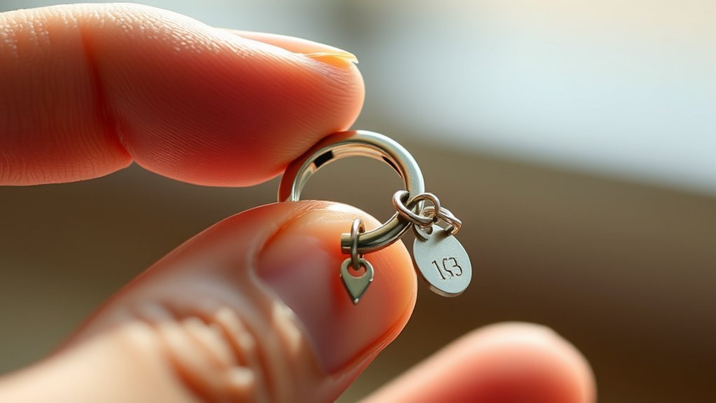 keep split ring open