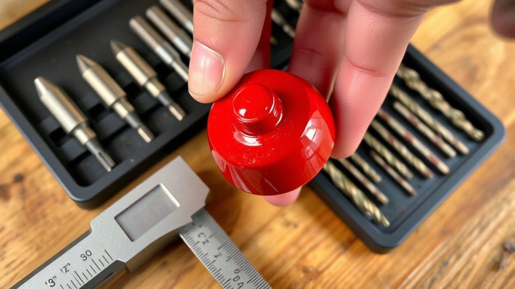 measure anchor for drilling