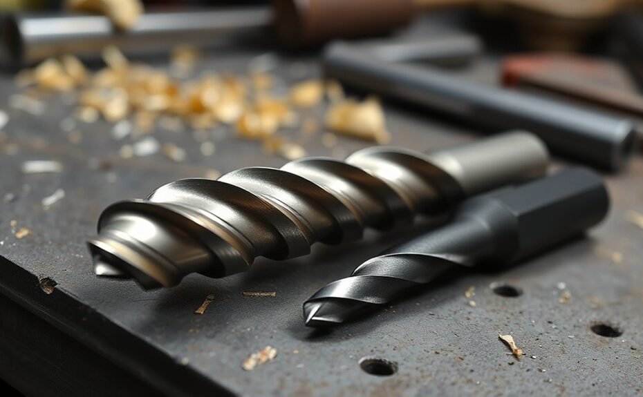metal drill bit types