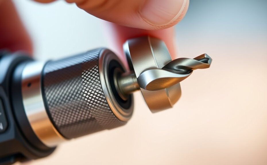 open drill chuck bit