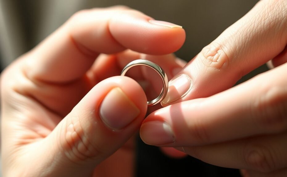 open split ring manually