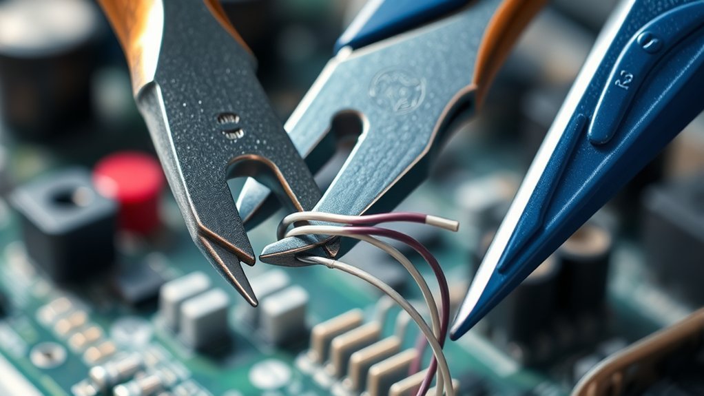 precision electrical terminal handling