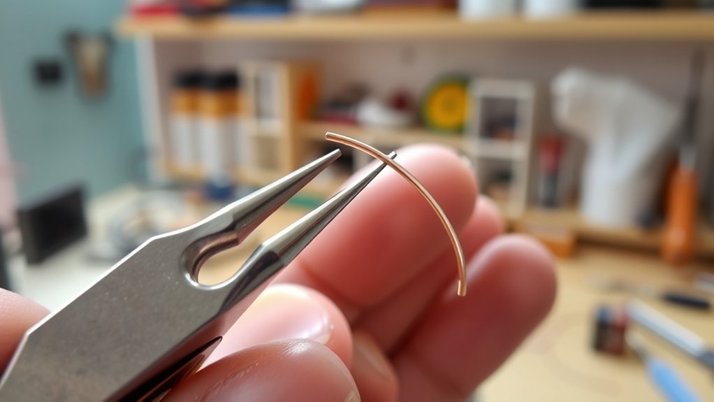 precision gripping in tight spaces