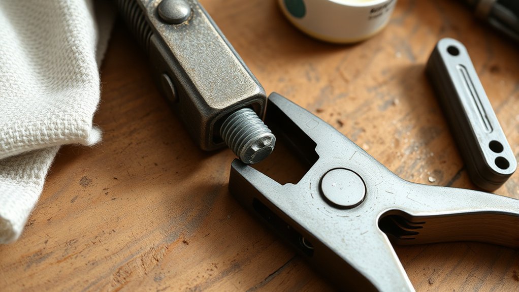 prepare for screw removal