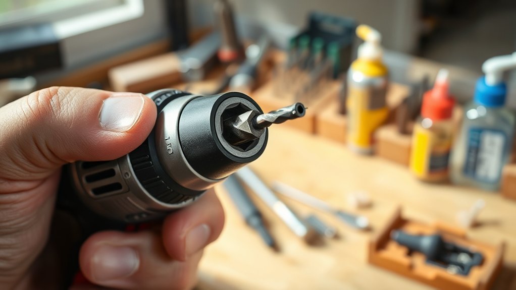 prevent drill bits seizing