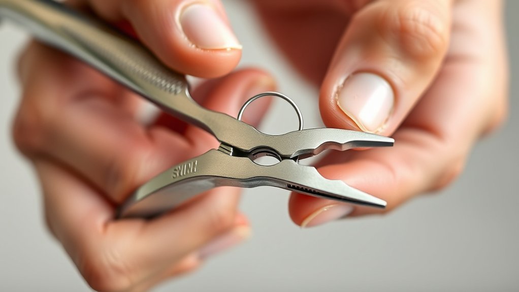 proper grip for pliers