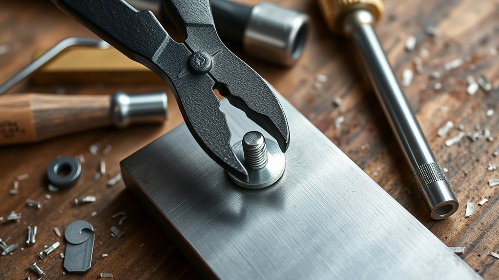 rivet removal tool selection