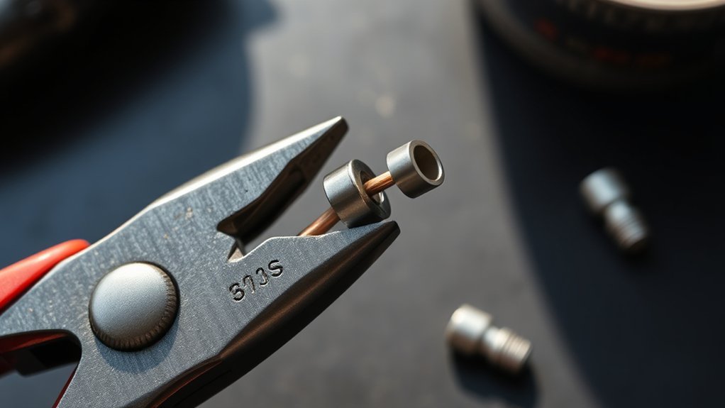 safe crimping with pliers