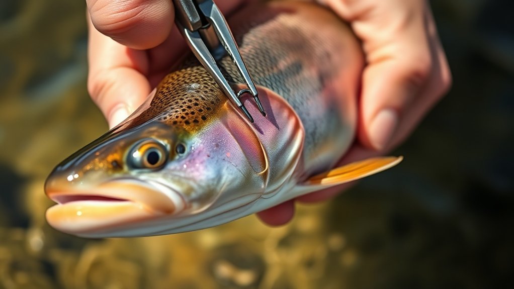 safe fish handling techniques