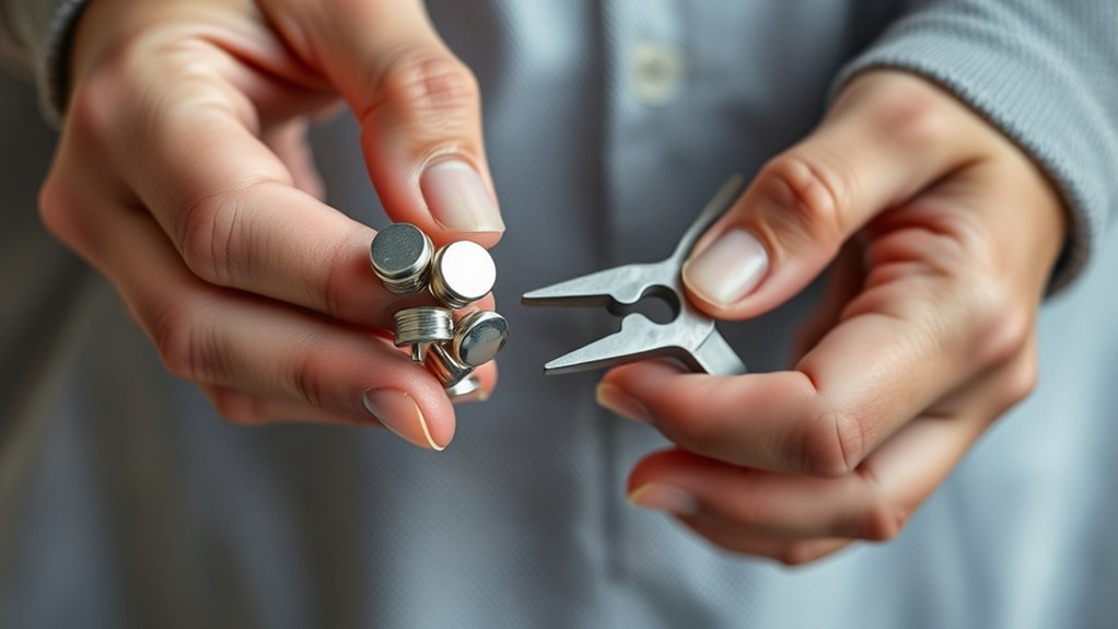 secure even snap attachment