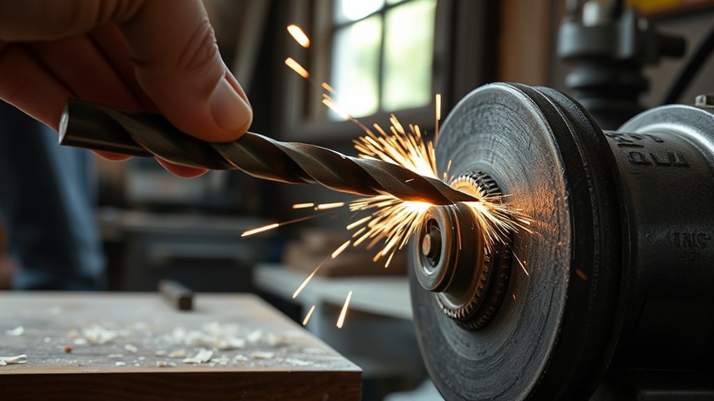 sharpening drill bits effectively